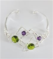 Bracciale Argento Raro Donna in Argento Quarzo idrotermale ARGRA39 - ARGRA39